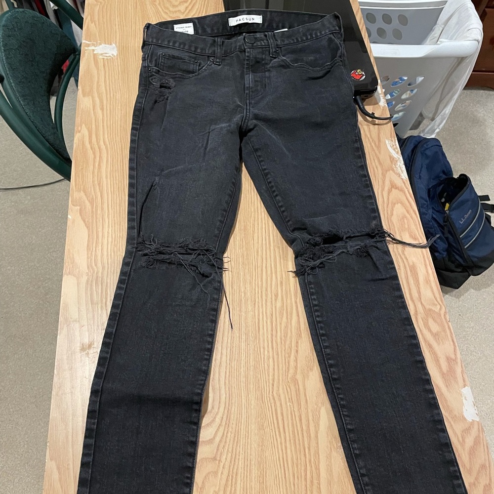 Pacsun Ripped Skinny Jeans